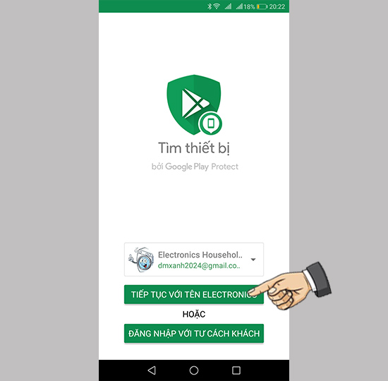 Đăng nhập tài khoản